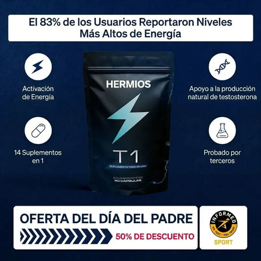 T1 | Fórmula Todo En Uno Para La Testosterona Y La Energía