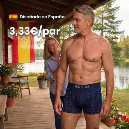 Paquete De 5 Calzoncillos Bóxer De Bambú