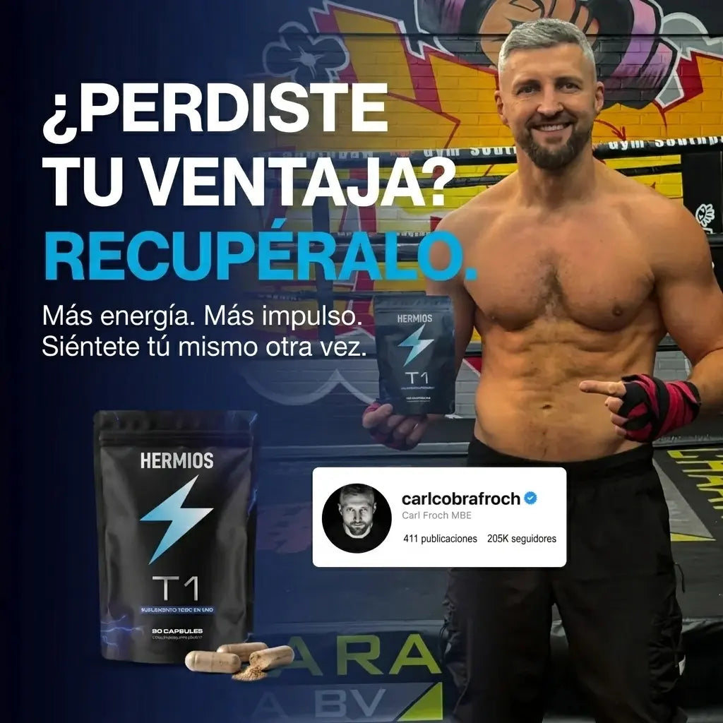 T1 | Fórmula Todo En Uno Para La Testosterona Y La Energía