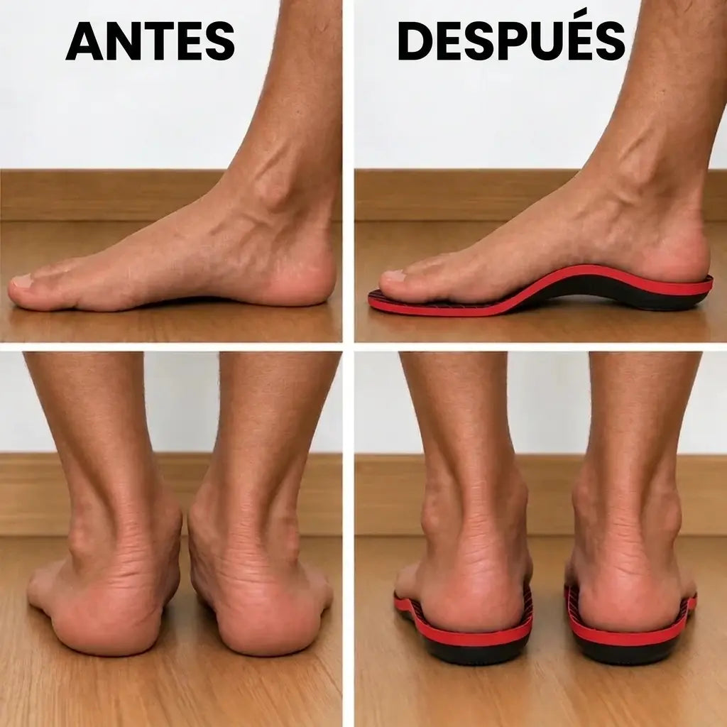 Plantillas Con Soporte Máximo Para El Arco Del Pie