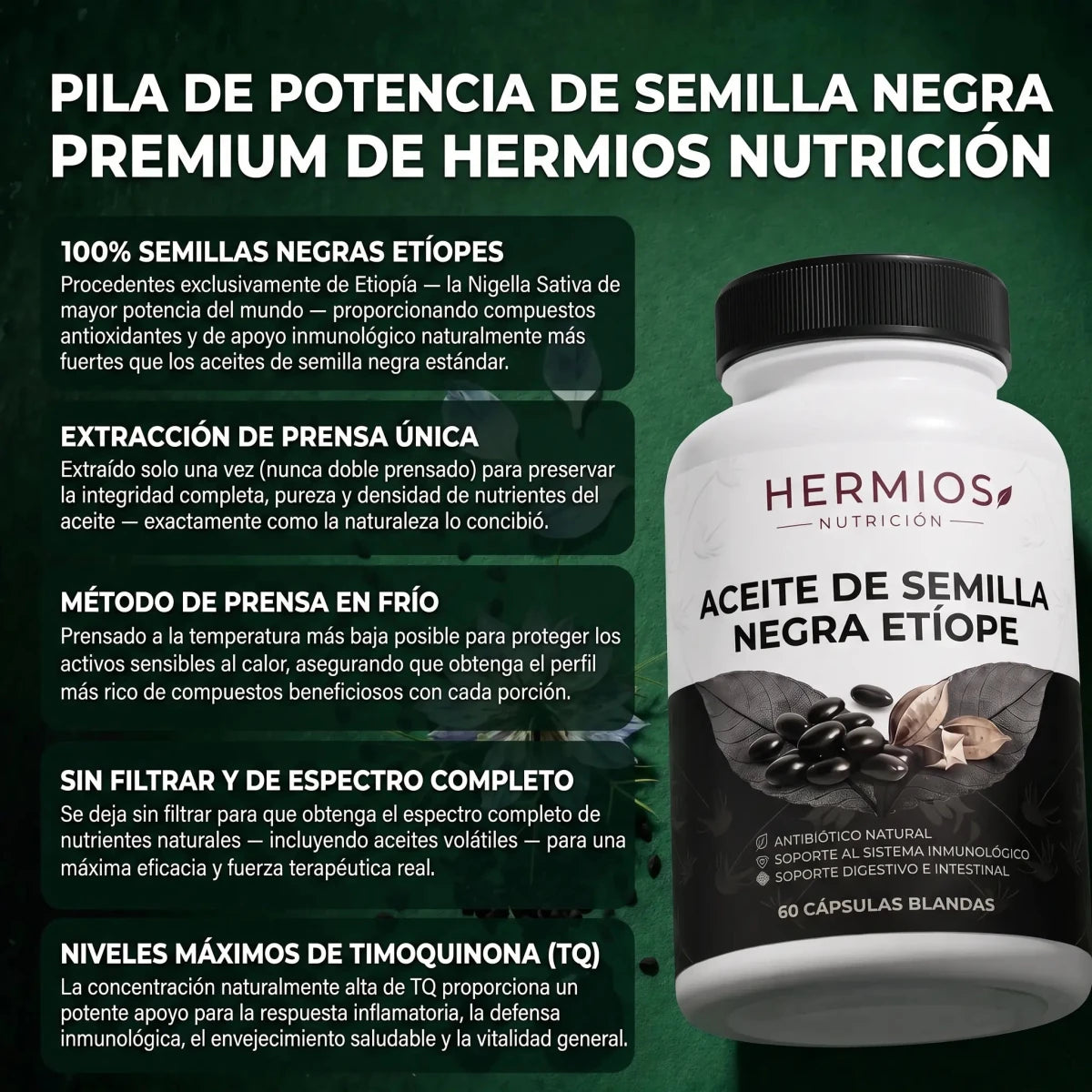 Aceite De Semilla Negra Etíope
