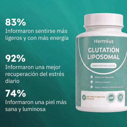 Cápsulas de Glutationa Lipossomal Hermios