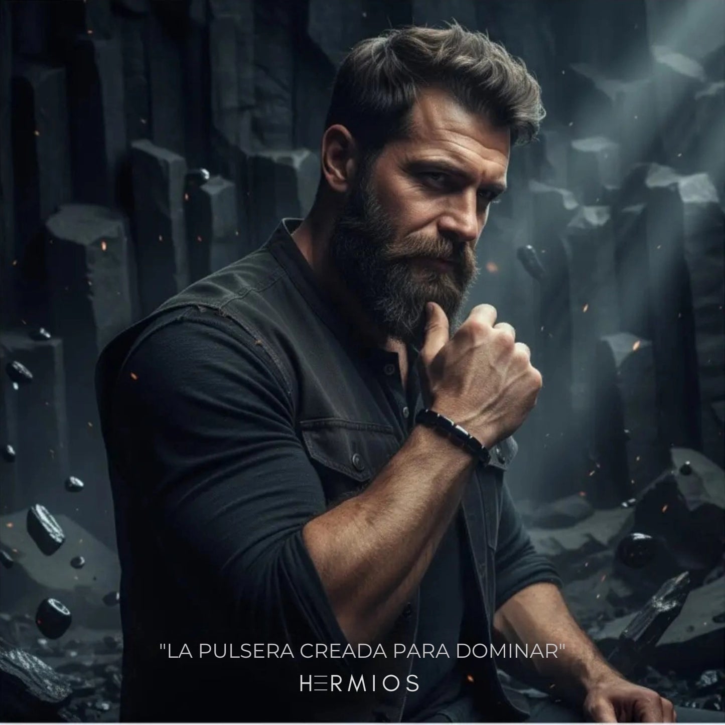 Hermios - Pulsera de Hematita