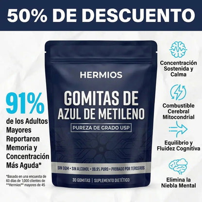Gomitas De Azul De Metileno