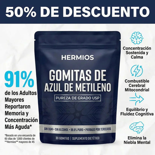 Gomitas De Azul De Metileno
