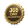 Garantía de devolución de dinero de 365 días